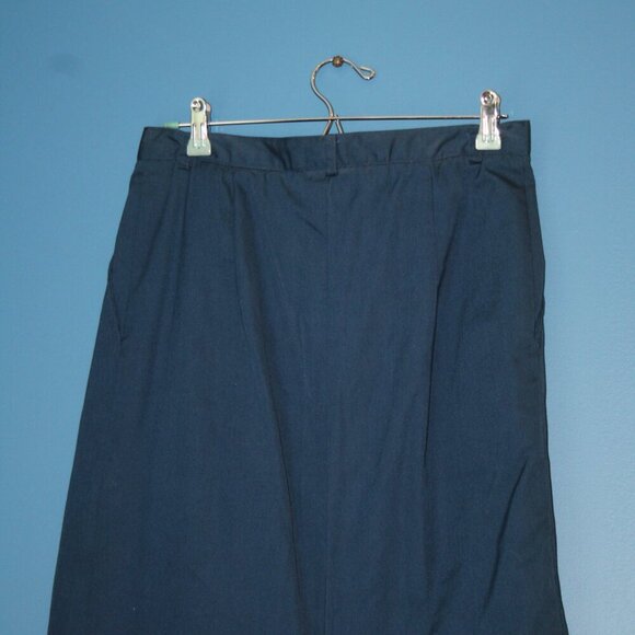 Orvis Navy Blue Women's Skirt Modest Made in the USA Size 14 - Picture 12 of 16